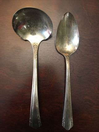 Wm A.  Rogers Oneida Ltd A1 Plus Silver Plate Gravy And Serving Spoon