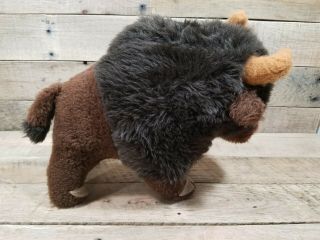 Vintage Dakin Pillow Pets Buffalo Bison Plush Stuffed Animal No Tag