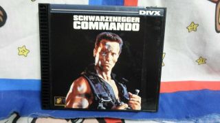 Divx Movie - Commando - Arnold Schwarzenegger Rare