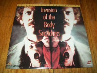 Invasion Of The Body Snatchers Laserdisc Ld Widescreen Format Very Rare Remake
