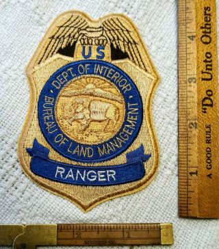 Us Department Of The Interior Bureau Of Land Management Ranger Gold Bullion Rare