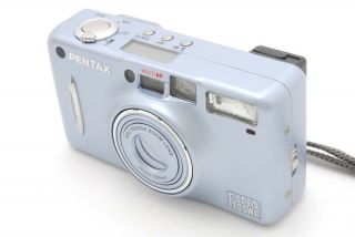 [Rare Blue MINT] Pentax ESPIO 120SW II Point & Shoot 35mm Film Camera Japan 1543 3