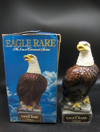 Eagle Rare Kentucky Bourbon Whiskey Bottle No.  1 Series Vintage Decanter 1979