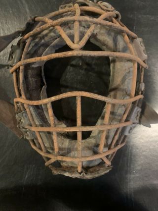 Early Antique Vintage 1920’s Baseball Catchers Face Mask Rare
