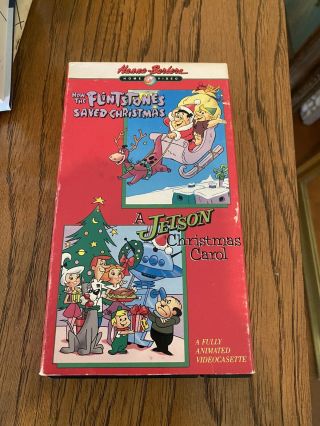 How The Flintstones Saved Christmas/ A Jetson Christmas Carol (vhs) Rare