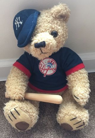 York Yankees Good Stuff Merchandise Teddy Bear Rare Mlb 2004