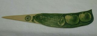 Vintage Antique Burpee & Co Seed Growers Letter Opener 1920 