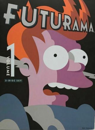 Futurama,  Vol.  1 [3 Discs] (dvd Very Good) Rare Version Fast