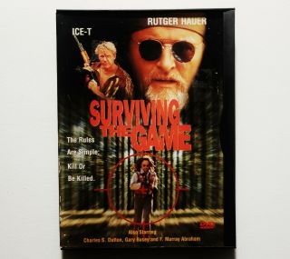 Surviving The Game (dvd,  1999,  Snapper Case) Rare Oop Ice - T Rutger Hauer 1994