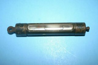 Antique Vintage Metal Machinist Engineer Small Level Tool 5 - 1/2 "