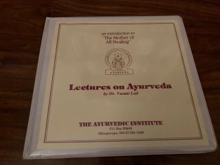 The Mother Of All Healing Lectures On Ayurveda Vasant Lad 6 Cassette Series Rare