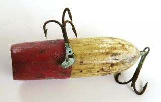 South Bend Baby Bass Oreno Vintage Wood Crankbait Fishing Lure,  Rough 3
