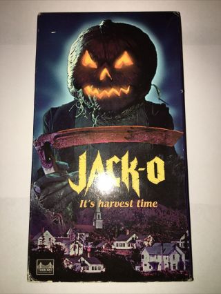 Jack - O It’s Harvest Time Rare Horror Vhs 1995 Triboro Entertainment Group
