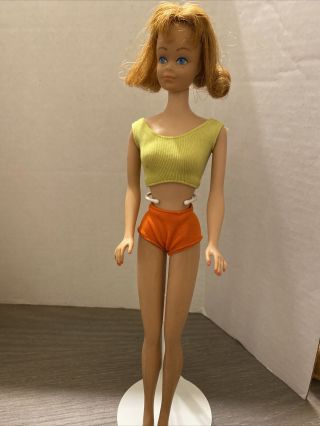 Vintage Barbie Titan Midge Doll Swimsuit 1962 Midge Barbie Body