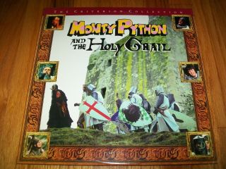 Monty Python And The Holy Grail Criterion Laserdisc Ld Widescreen Very Rare