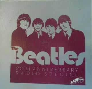Beatles 20th Anniversary Radio Special Box Set 6 Lp With Cue Sheets Very Rare