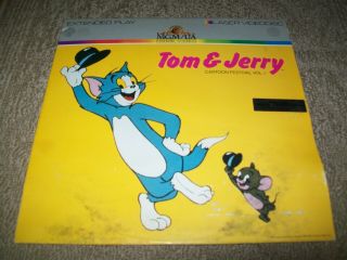 Tom & Jerry Cartoon Festival Vol.  1 Laserdisc Ld Poor Rare And