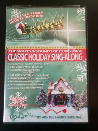 The Sights & Sounds Of Christmas Classic Holiday Sin - Along Rare Dvd