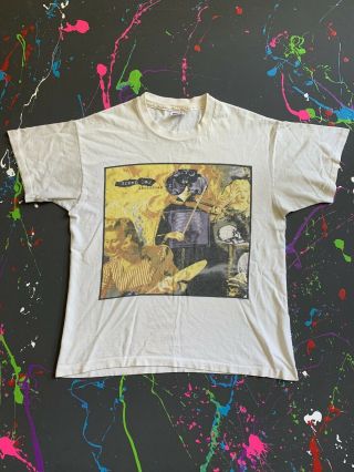 Vintage 1995 Green Day Insomniac Album T - Shirt Large L Anvil Single Stitch Rare
