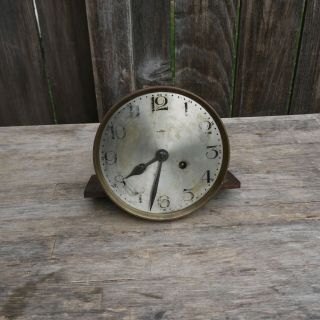 Antique German Kindle Wall Clock Chime Clock Movement