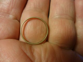 10k Gold Antique Wedding Ring