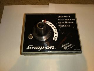 Rare Snap On Torque Meter Wrench Tester Spp - 674b1