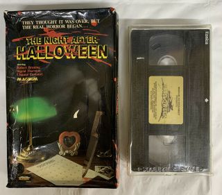 The Night After Halloween (snapshot,  One More Minute) Rare Aussie Horror Big Box