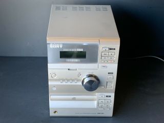 Rare Sony Micro Cmt - Cp1 Am - Fm Radio Tuner,  Cd,  Cassette Player / Recorder