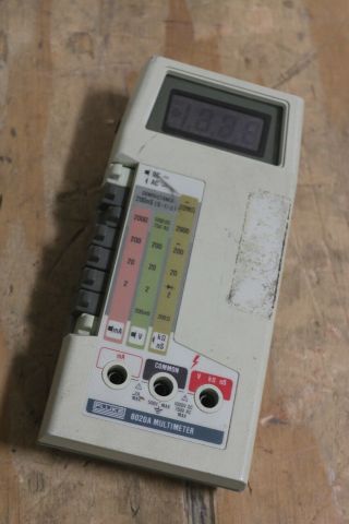 Vintage Fluke 8020a Multimeter