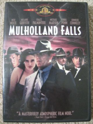 Mulholland Falls (dvd,  2004 Mgm) Nick Nolte,  Chazz Palminteri; Rare Oop 1996
