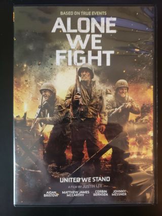 Alone We Fight Rare Oop Dvd Complete With Case & Cover Artwork Buy 2 Get 1