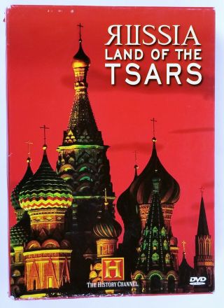 Russia Land Of The Tsars,  History Channel (dvd 2003,  2 - Disc Set) Oop/rare