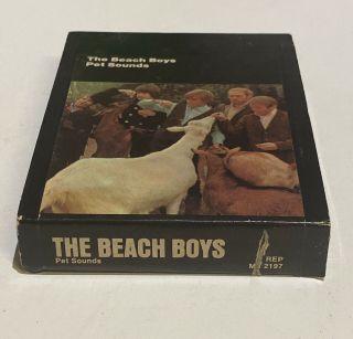 RARE The Beach Boys • PET SOUNDS • Brian Wilson • 8 track tape• NOT. 2
