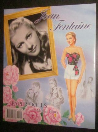 paper doll set Joan Fontaine by Marilyn Henry 2013 Paper Studio Press 2