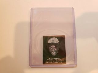 Jackie Robinson 1946 Montreal Royals Louisville Slugger Cuto Out Rookie Rare