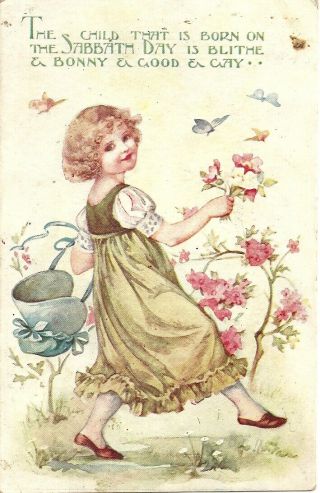 Antique Postcard Valentine 