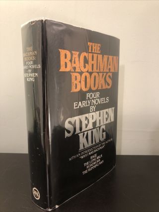 Stephen King,  The Bachman Books,  Hardcover First 1st/5th $19.  95 Dj Brodart Rare
