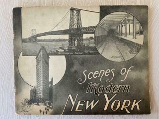 Rare 1907 1st Ed.  Views Of York City Ny Vintage Photographs