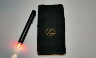 Lexus Ls400 Rare Oem Factory Emergency Flashlight Logo Towel Ls Vip Executive