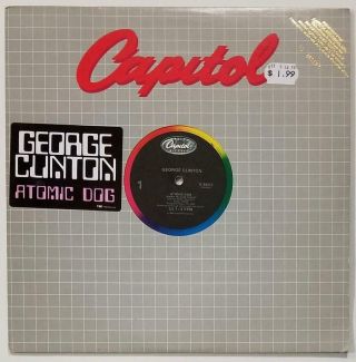 George Clinton ‎– Atomic Dog Rare 1982 Orig 12  Promo