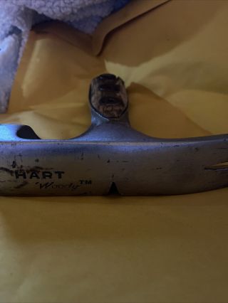 Rare Hart Tool Co The Woody Hw - 22 Stainless Heart Logo Head Only Hammer
