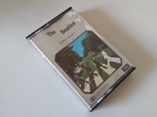 The Beatles Abbey Road Very Rare Cassette Tape Argentina Pressing