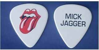 Rare Rolling Stones Mick Jagger " Zip Code " Tour Guitar Pick