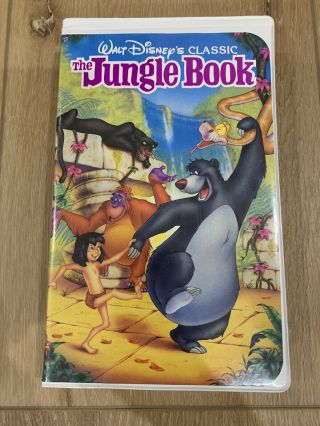 The Jungle Book The Black Diamond Classic Walt Disney Rare Vhs