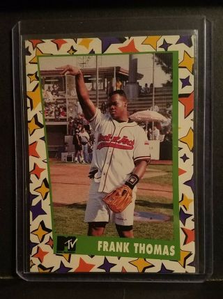 Rare Frank Thomas Mtv Rock N’ Jock Softball Challenge Limited /20000 White Sox