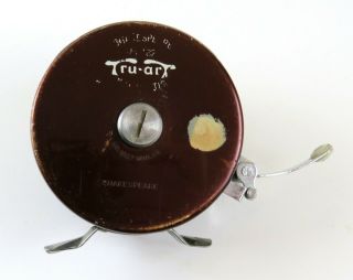 Vintage Shakespeare Tru - Art Automatic Fly Fishing Reel,  Brown 3