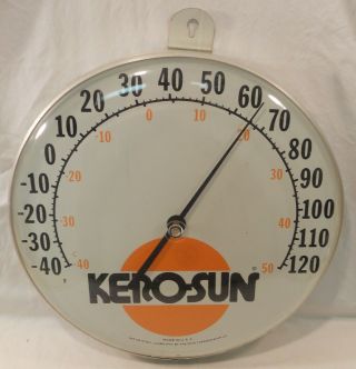 Vintage Rare Kero - Sun Advertising Thermometer