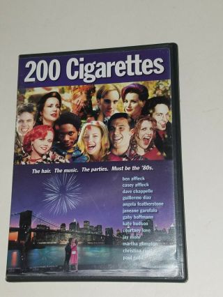 200 Cigarettes (dvd) Action Comedy Drama Cult Oop Rare Mtv