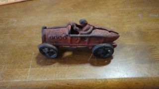 Toy Racing Car Metal Antique Racing Car 1920 