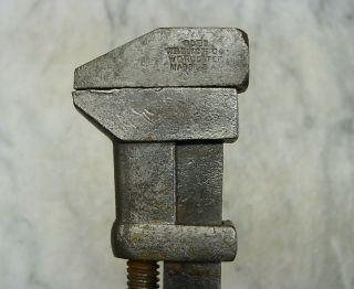 Antique Coe ' s Perfect Handle Design Monkey Wrench,  8 - 1/2 